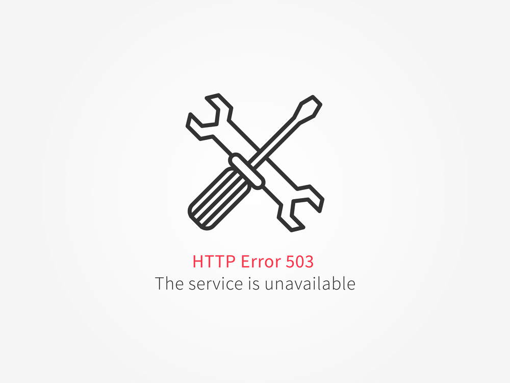 http error 503 this service is unavailable